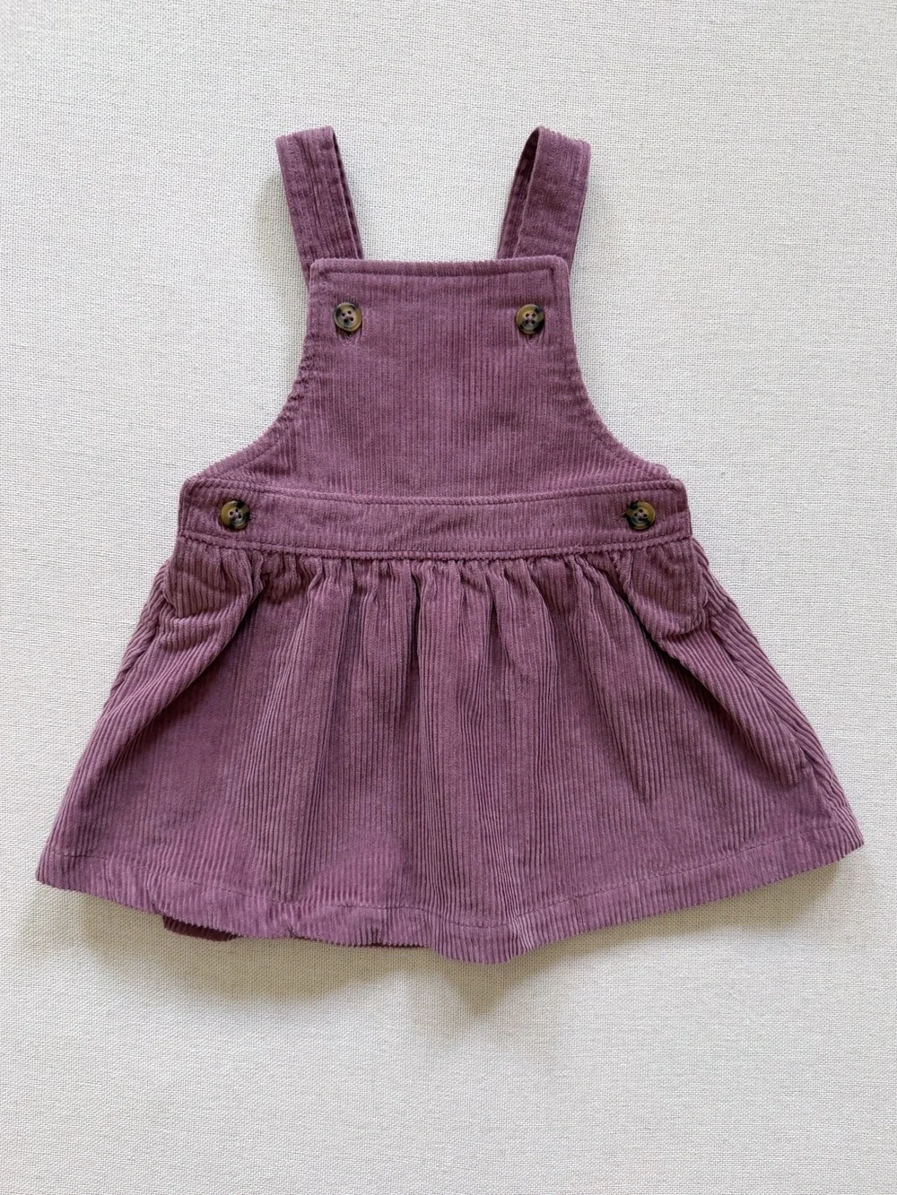 Cotton Corduroy Jumper Dress Cottagecore 9M